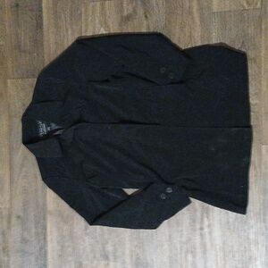 Vintage London Fog Towne Collection Women's Black Trench Coat. 